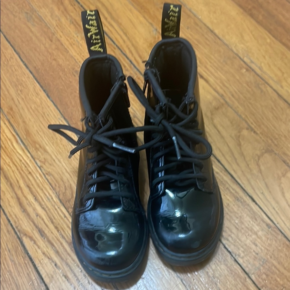 Dr. Martens Black Leather Boots